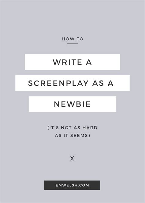 Image result for Writing a Script for Beginners