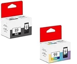 PG 89 & CL 99 Ink Cartridge E560 E560R Printers Compatible with Canon ...