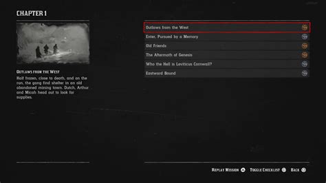Red Dead Redemption 2 Gold Medal Levels Checklist - Hold To Reset