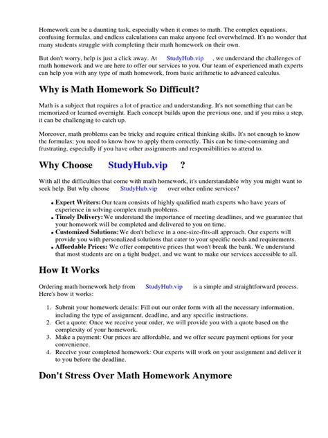 Image result for Do Math Homework