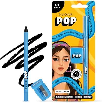 Buy SUGAR POP Pencil Matte Intense Kohl | Vitamin E | Smudge-Proof ...