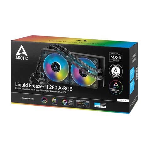 ARCTIC Liquid Freezer II 280 A-RGB 280mm Liquid Cooler - tpstech.in