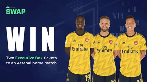 Win Executive Box tickets with Fantastec SWAP! | News | Arsenal.com