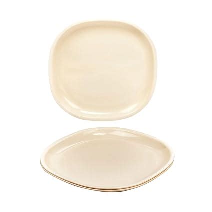 Buy Signoraware BPA Free Square Plates for Dinner Lunch Breakfast, Food ...
