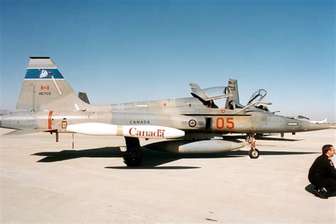 Canadair (Northrop) CF-5A Freedom Fighter, twin engine jet fighter, Canada