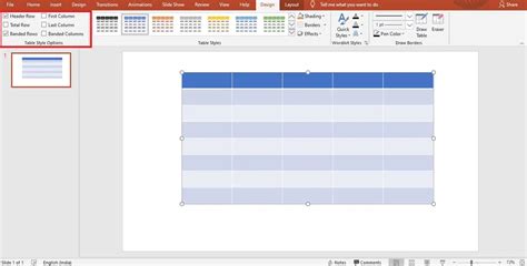 Image result for Format Table Cells in PowerPoint