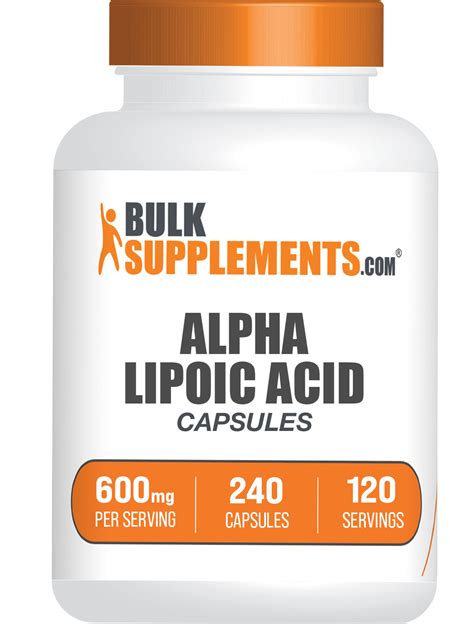 NOW Supplements, Alpha Lipoic Acid 600 mg with Grape Seed Extract ...