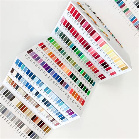 Image result for Glide Thread Color Chart Printable