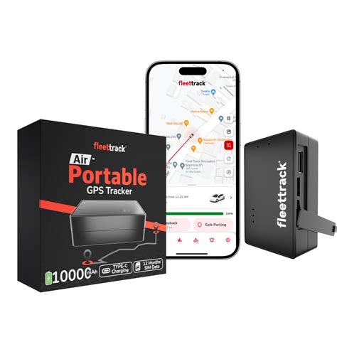 Fleettrack - Wireless GPS Tracker for Car, Kids School Bag or Anything