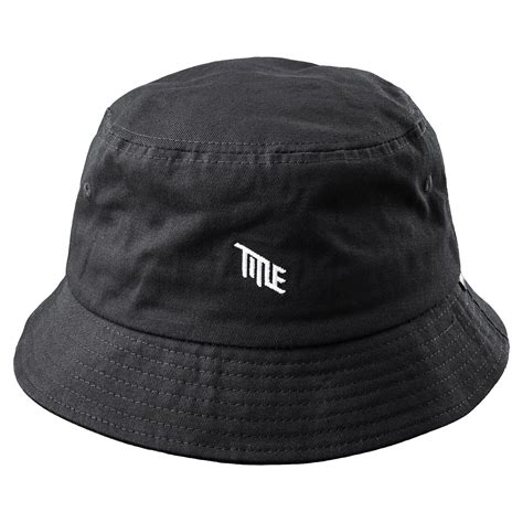 Title Bucket Hat - black | BIKE24
