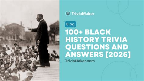 100+ Black History Trivia Questions and Answers for 2026