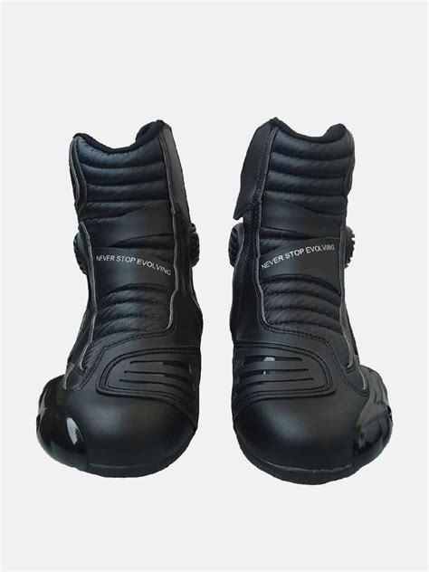 Mototech Asphalt v2 Riding Boots Black From Moto Modz.
