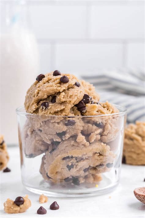 Healthy Edible Cookie Dough No Nuts at Matilda Howard blog