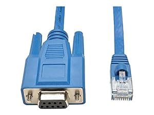 TRIPP LITE RJ45 to DB9F Cisco Serial Console Port Rollover Cable (P430 ...