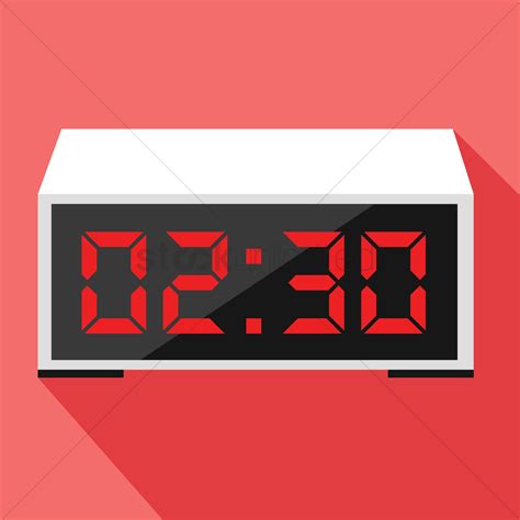 Digital Clock Vector 的图像结果