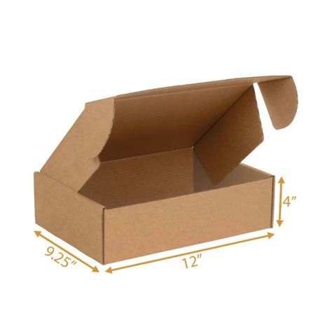 Kraft Mailer Box - 12x9.25x4 | Boxes For Packing