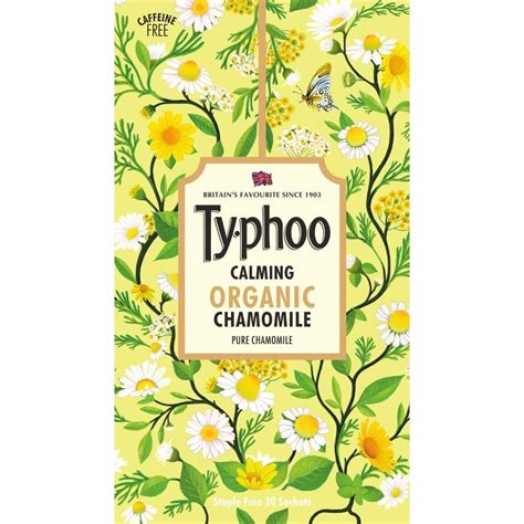 Typhoo Chamomile 20 Tea Bags - Pack of 2 : Amazon.in: Grocery & Gourmet ...