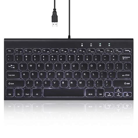 Amazon.in: Buy Perixx PERIBOARD-429 US Wired Mini Backlit Keyboard ...