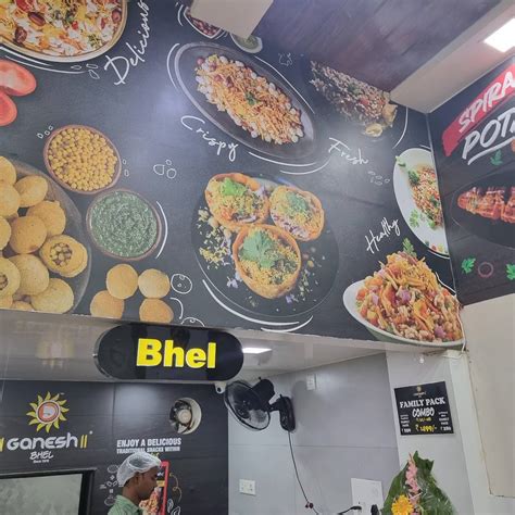 Menu at Ganesh Bhel, Pune, P20