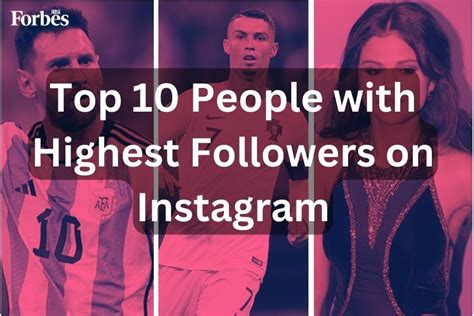 Top 10 People With Highest Followers on Instagram in 2025: Cristiano ...