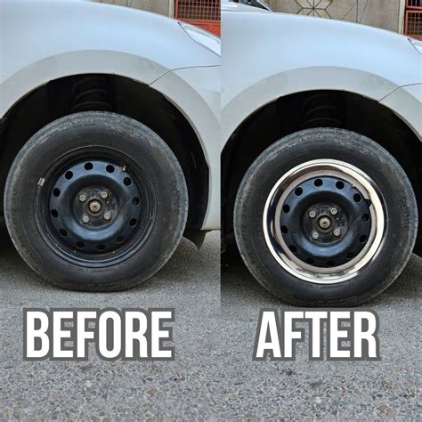 PRIGAN TRIM CHROME WHEEL COVER (Set of 4) AVAILABLE IN 12,13,14,15,16 ...