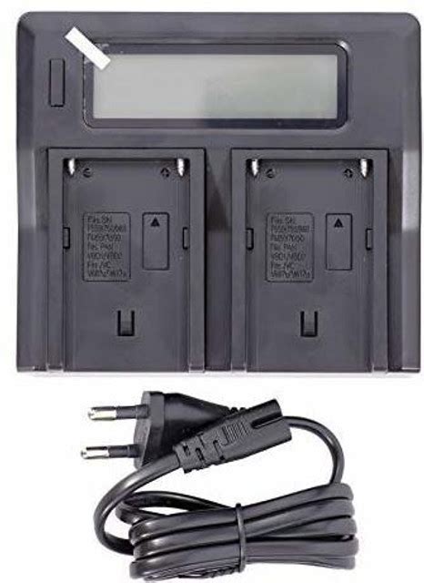 Power Smart BP-U60/BP-U65 Dual LCD Fast Charger for Sony PMW-100, PMW ...