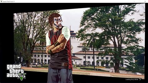 Image result for GTA V Mask Loading Screen