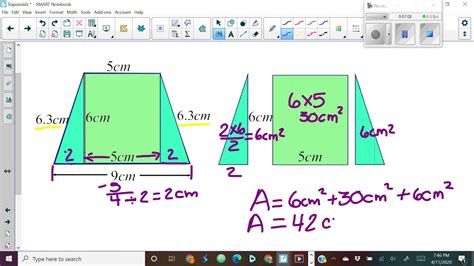 Kuvatulokset haulle area of a trapezoid