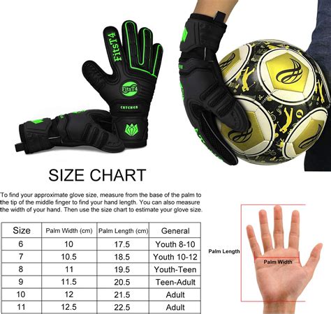 Soccer Goalie Glove Sizing at Bill Henson blog