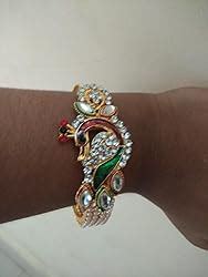 YouBella Jewellery Traditional Gold Plated Bracelet Bangle Set For ...