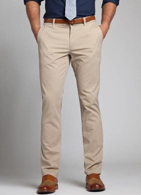 Business Casual Men Khaki Pants 的图像结果