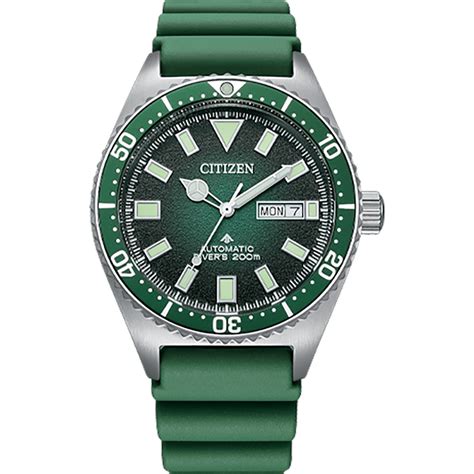 Citizen Promaster Automatic Green Dial Men’s Watch - NY0121-09X – Sai ...