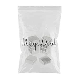 40x40x20mm Aluminum Heat Sink Heatsink Cooler Fin, LED Amplifier ...