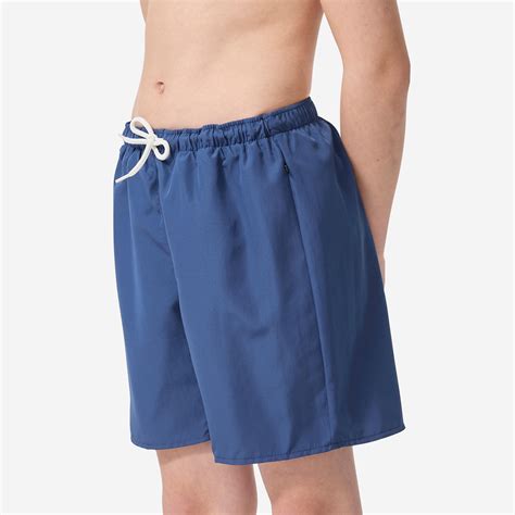 Boy’s swim shorts -100 navy blue OLAIAN | Decathlon