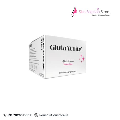 Gluta White Advanced Glutathione Skin Whitening Cream | Brightening ...