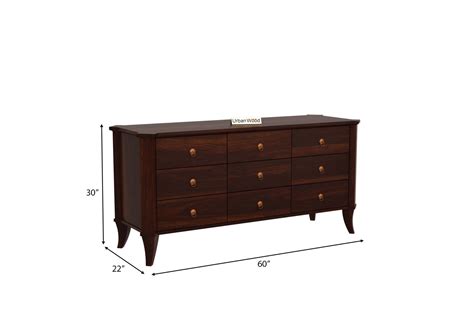 Buy Bard Chest of Drawers (Honey Finish) Online in India : Urbanwod