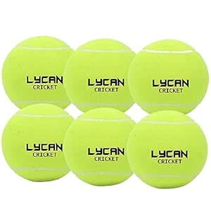 Buy Lycan Tennis Balls for Kids and Adults, 3 Pack (Pack of 6 PC Tennis ...