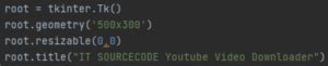 Image result for Python YouTube Downloader Code