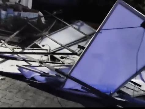 Vagra Mini Cyclone: Solar Panels, Trees Topple, Life Disrupted