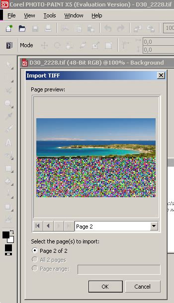 Image result for Opening Tiff File Format in CorelDRAW