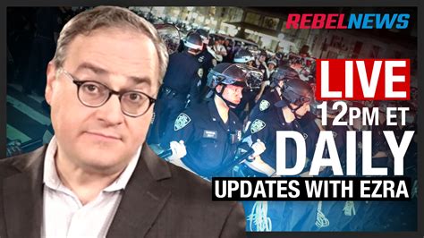 LIVE ON YOUTUBE! Ezra Levant - Rebel News