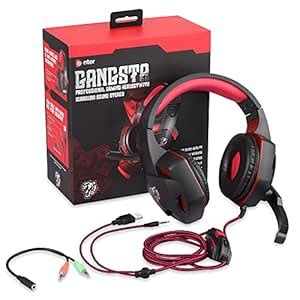 Enter Gangsta Wired Gaming Headphone with 40Mm Driver, Adjustable ...