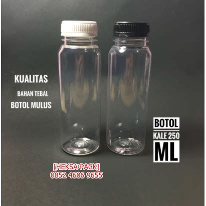 Jual Jual Botol Kale 250ml 500ml 1000ml Jus Kopi Balikpapan - 250ml ...