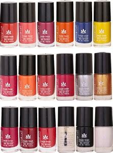 AROMA CARE Mab Quick Dry Nail Polish Set Of 18 Pcs ( Modern Shades ...