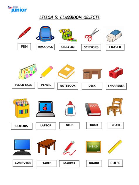 Image result for Lesson Classroom Objects
