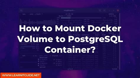Image result for Docker MySQL Volume Mount