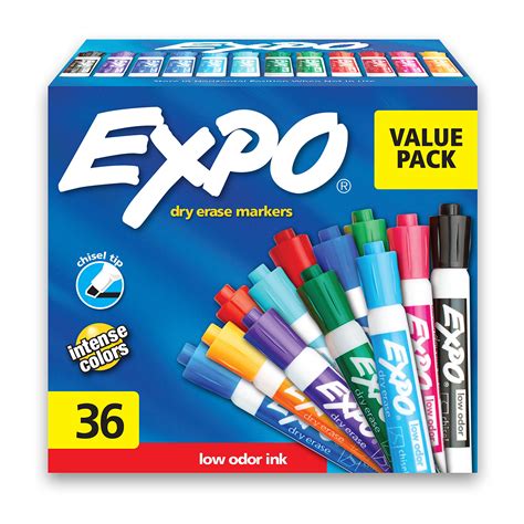 Low Odor Japanese Dry Erase Markers Expo Low Odor Dry Erase Markers ...