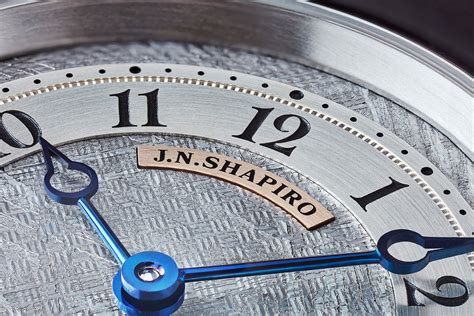 J.N. Shapiro Introduces the Infinity Series P.01 Guilloche Meteorite ...