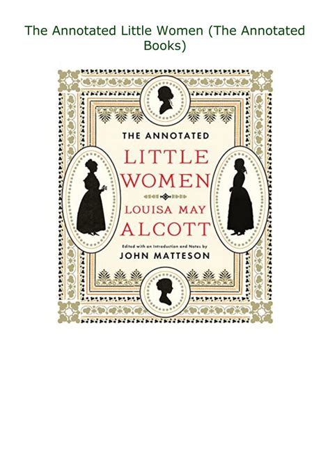 (PDF) The Annotated Little Women (The Annotated Books)