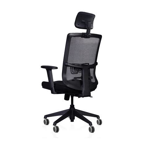 HNI India Certo Office Chair with Headrest: Ergonomic Black Desk Chair ...
